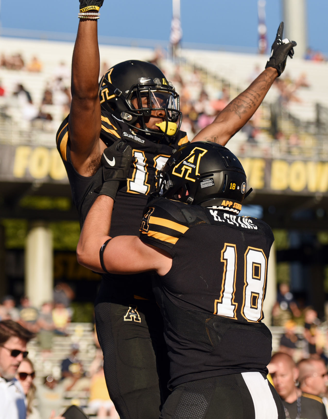 East Tennessee State Appalachian State football